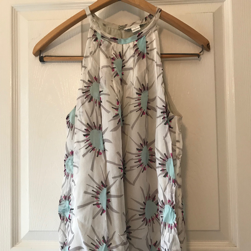 DVF Silk Halter Top